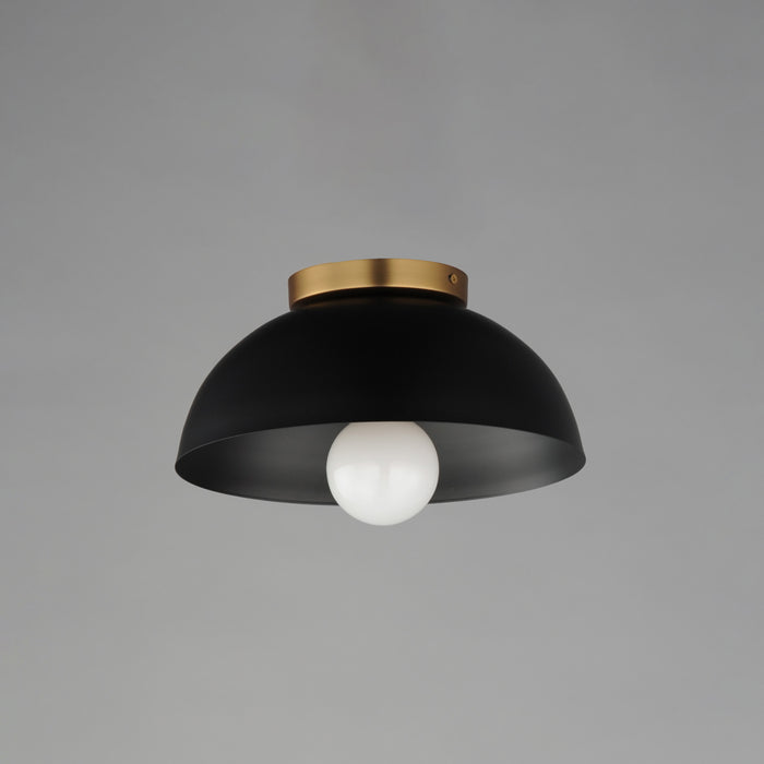 Maxim Thelonious 12 Flush Mount Model: 10020BKNAB