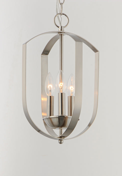 Maxim Provident 3-Light Chandelier Model: 10033SN