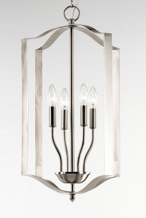 Maxim Provident 4-Light Chandelier Model: 10036SN