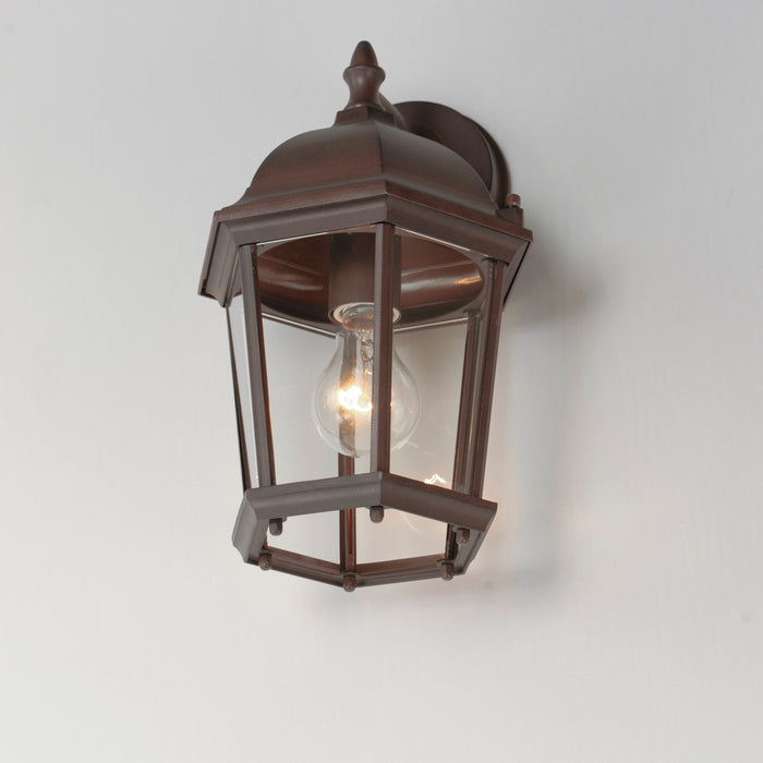 Maxim Builder Cast 1-Light Outdoor Wall Lantern Model: 1024EB