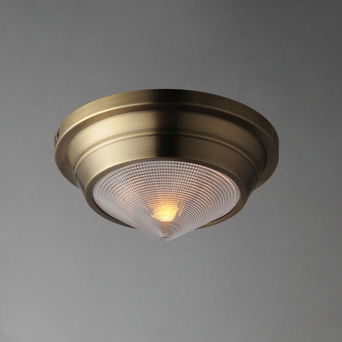 Maxim Hargreaves 1-Light Flush Mount Model: 10390PRNAB