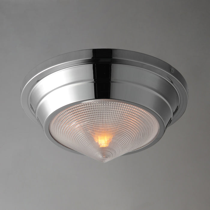 Maxim Hargreaves 1-Light Flush Mount Model: 10390PRPN