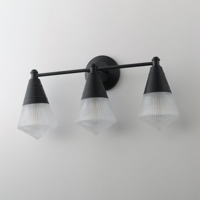 Maxim Hargreaves 3-Light Bath Vanity Model: 10393PRBK