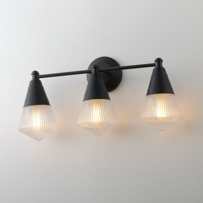 Maxim Hargreaves 3-Light Bath Vanity Model: 10393PRBK