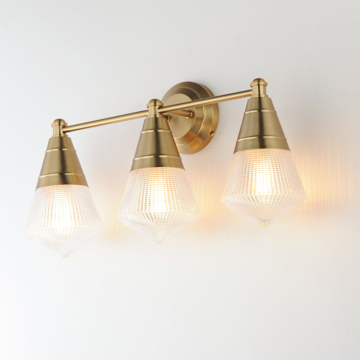 Maxim Hargreaves 3-Light Bath Vanity Model: 10393PRNAB