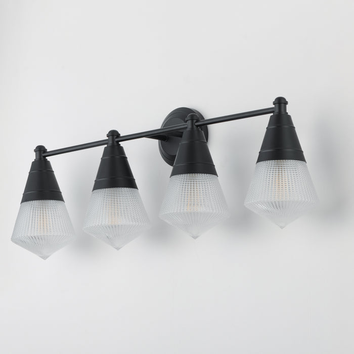 Maxim Hargreaves 4-Light Bath Vanity Model: 10394PRBK