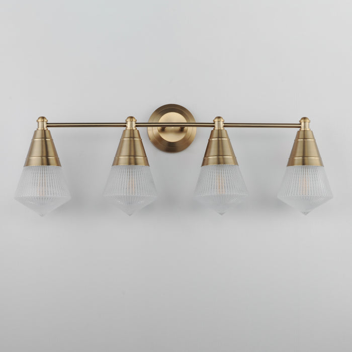 Maxim Hargreaves 4-Light Bath Vanity Model: 10394PRNAB