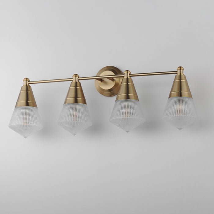 Maxim Hargreaves 4-Light Bath Vanity Model: 10394PRNAB