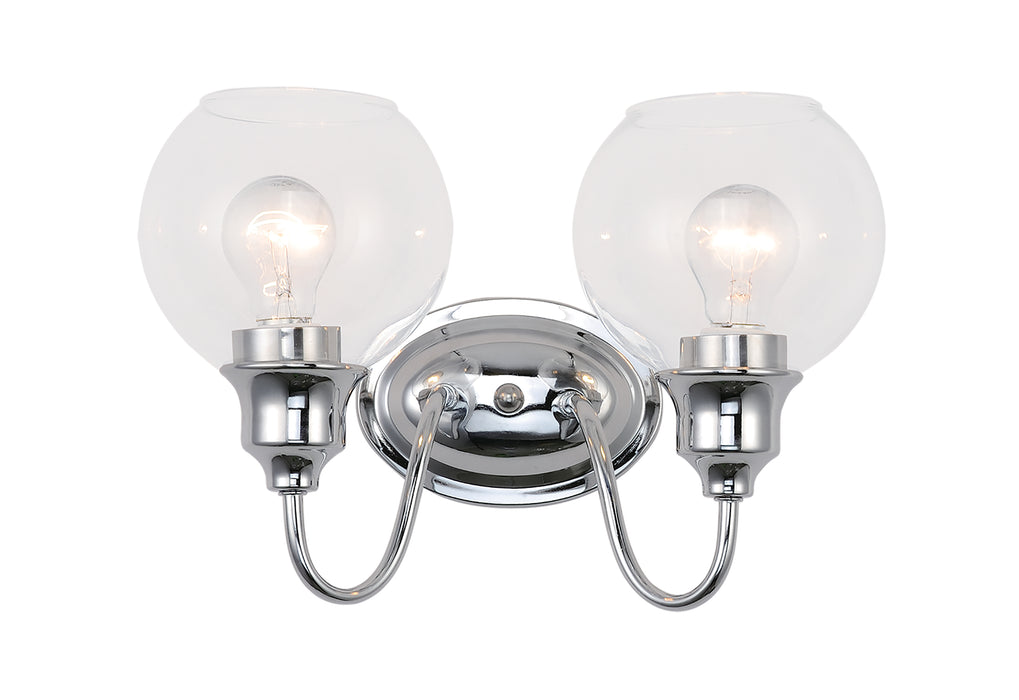 Maxim Ballord 2-Light Bath Vanity Model: 1112CLPC