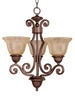 Maxim Symphony 3-Light Chandelier Model: 11235SAOI
