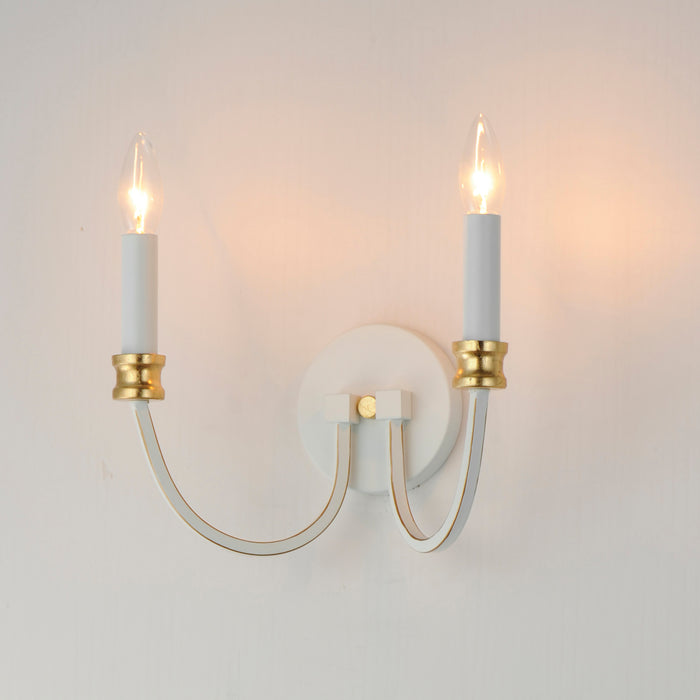 Maxim Charlton 2-Light Wall Sconce Model: 11372WWTGL