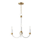 Maxim Charlton 3-Light Chandelier Model: 11373WWTGL