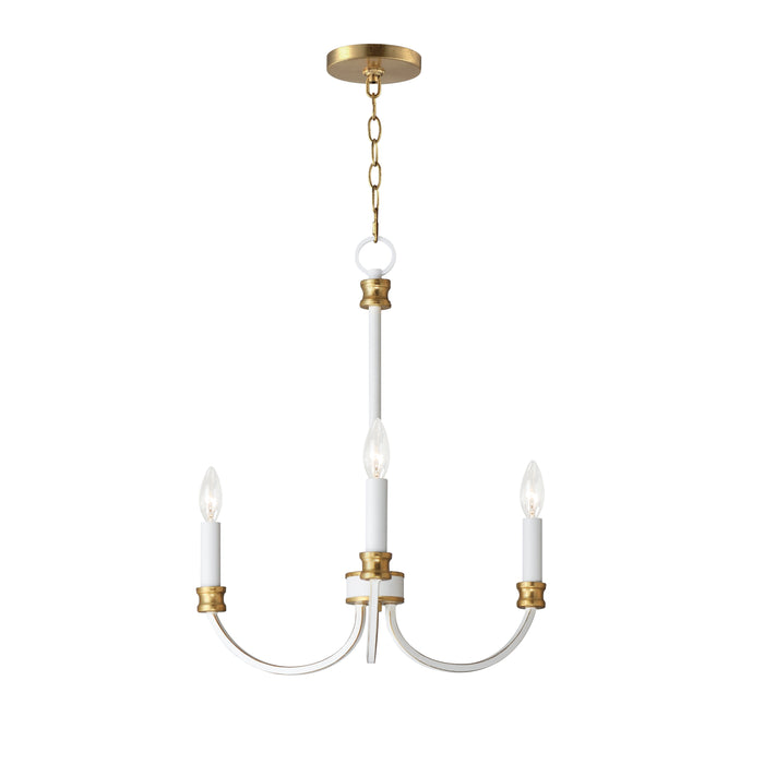 Maxim Charlton 3-Light Chandelier Model: 11373WWTGL