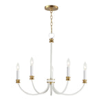 Maxim Charlton 5-Light Chandelier Model: 11375WWTGL