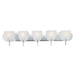 Maxim Axis 5-Light Strip Bath Vanity Model: 11385FTPC