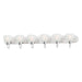 Maxim Axis 6-Light Strip Bath Vanity Model: 11386FTPC