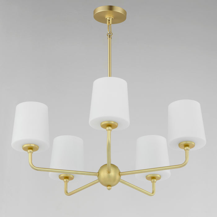 Maxim Bristol 5-Light Chandelier Model: 12095SWSBR