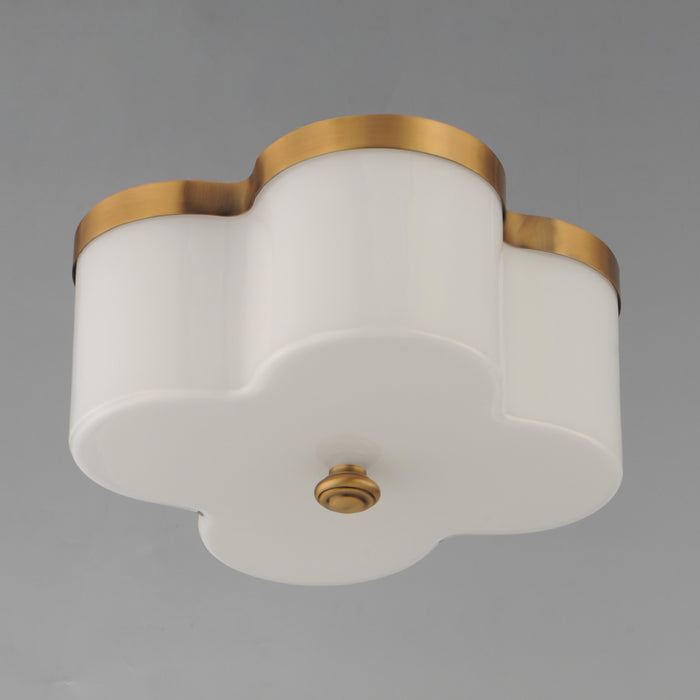 Maxim Clover 2-Light Flush Mount Model: 12240WTNAB