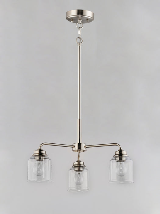 Maxim Acadia 3-Light Semi-Flush Mount/Chandelier Model: 12260CDSN