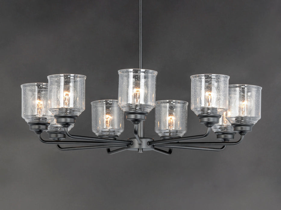 Maxim Acadia 8-Light Chandelier Model: 12268CDBK