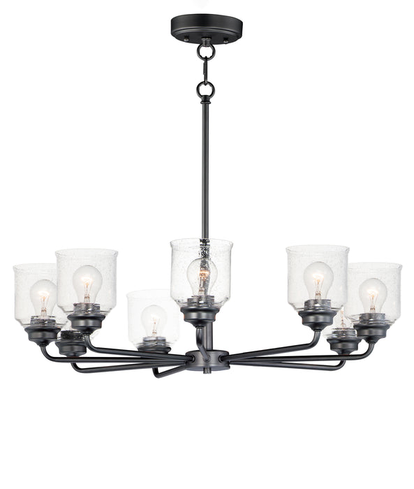Maxim Acadia 8-Light Chandelier Model: 12268CDBK