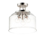 Maxim Acadia 3-Light Semi-Flush Mount Model: 12271CDSN