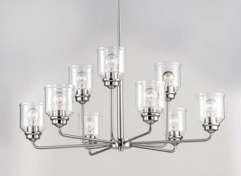 Maxim Acadia 9-Light Chandelier Model: 12277CDSN