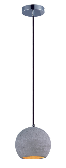 Maxim Crete 1-Light LED Pendant Model: 12390GYPC