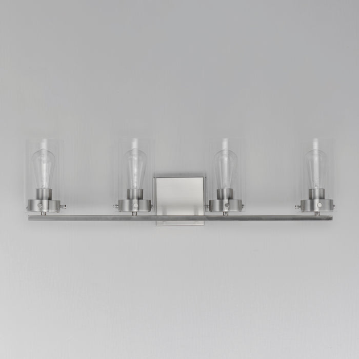 Maxim Pinn 4-Light Bath Vanity Model: 12404CLSN