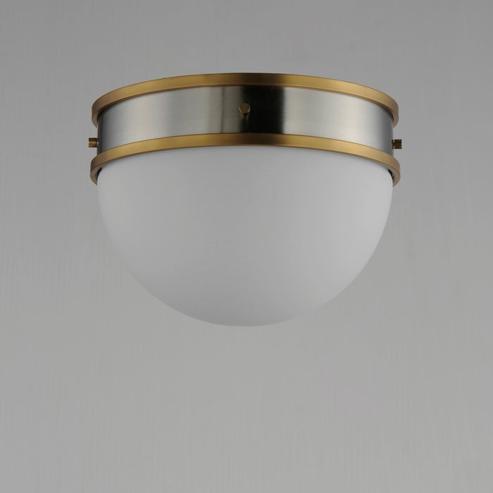 Maxim Duke 1-Light Flush Mount Model: 12419SWSNSBR