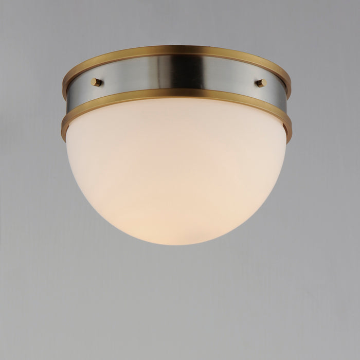 Maxim Duke 1-Light Flush Mount Model: 12419SWSNSBR