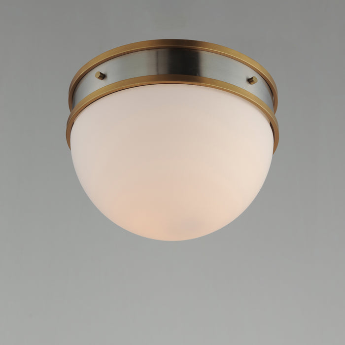 Maxim Duke 1-Light Flush Mount Model: 12419SWSNSBR