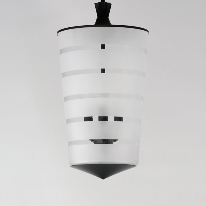 Maxim Copacabana 3-Light Pendant Model: 12443CLFTBK