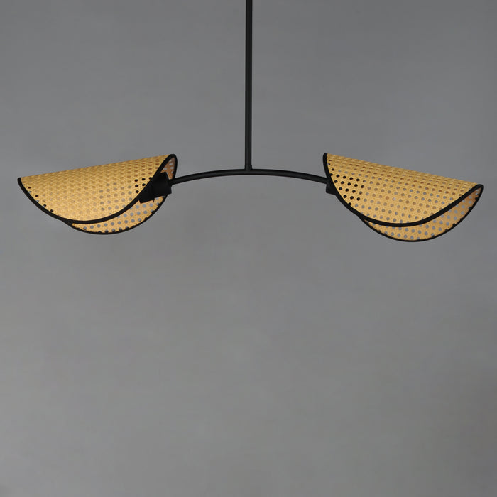 Maxim Bonnet 2-Light Chandelier Model: 12632NABK