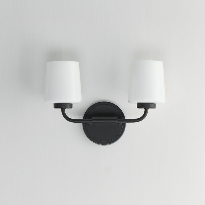 Maxim Durham 2-Light Sconce Model: 12692WTBK