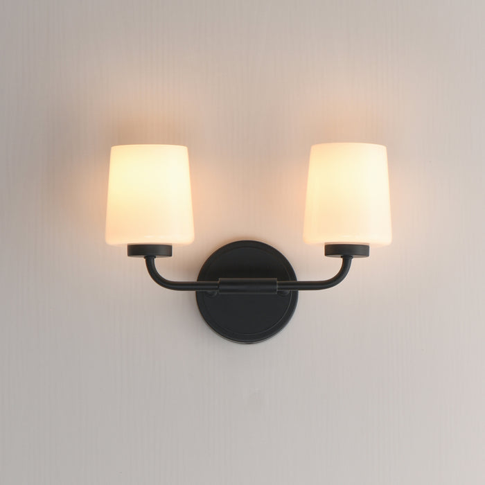 Maxim Durham 2-Light Sconce Model: 12692WTBK