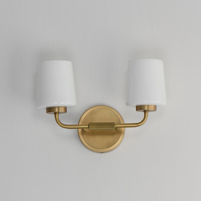 Maxim Durham 2-Light Sconce Model: 12692WTNAB