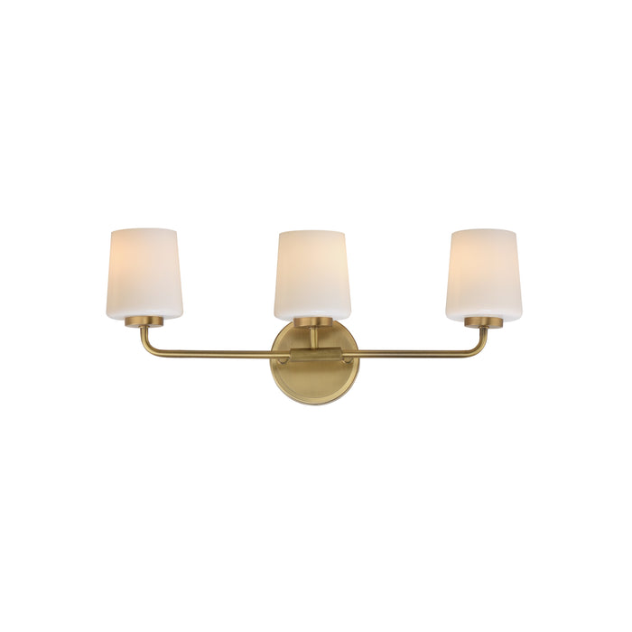 Maxim Durham 3-Light Bath Vanity Model: 12693WTNAB