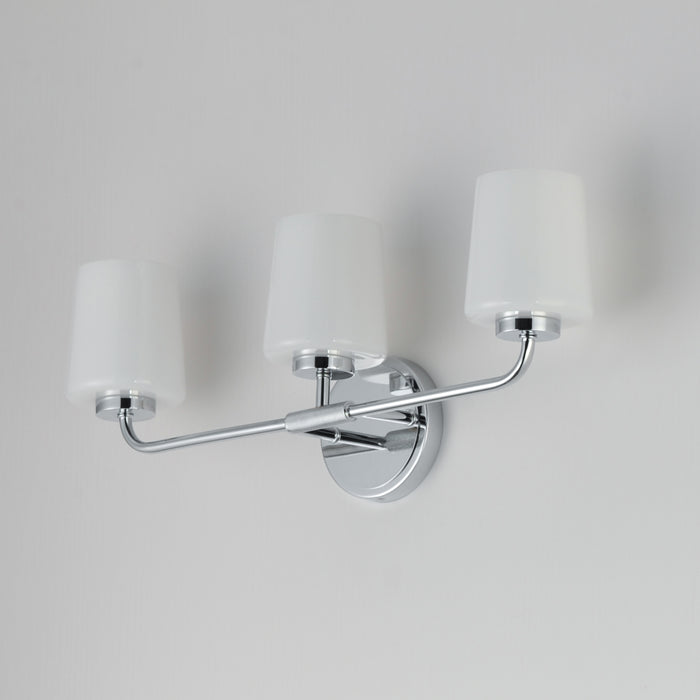 Maxim Durham 3-Light Bath Vanity Model: 12693WTPC
