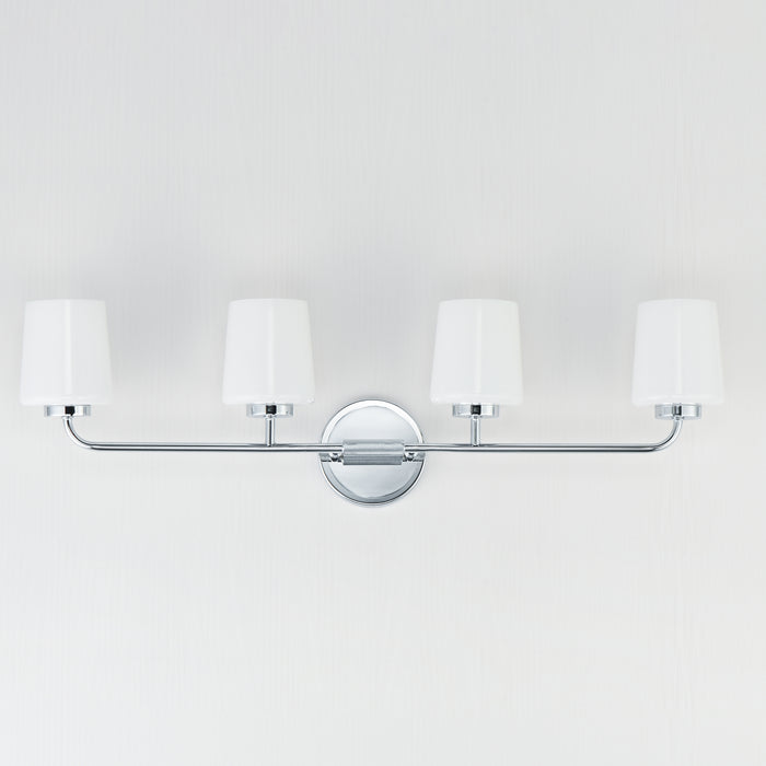 Maxim Durham 4-Light Bath Vanity Model: 12694WTPC