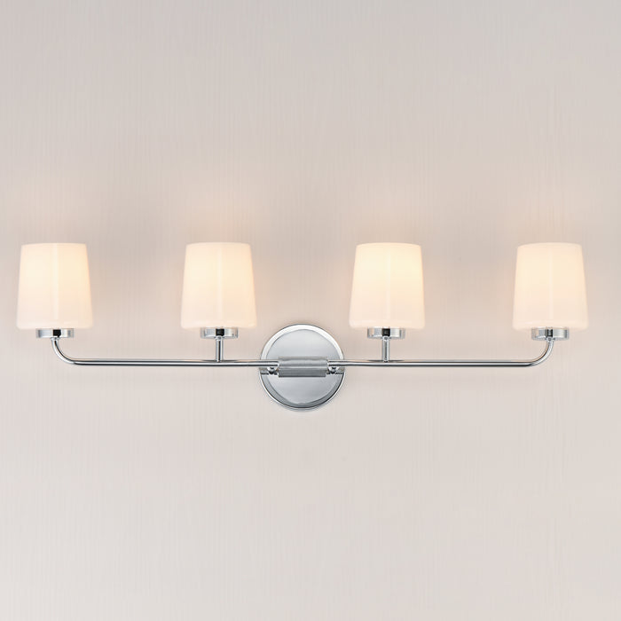 Maxim Durham 4-Light Bath Vanity Model: 12694WTPC