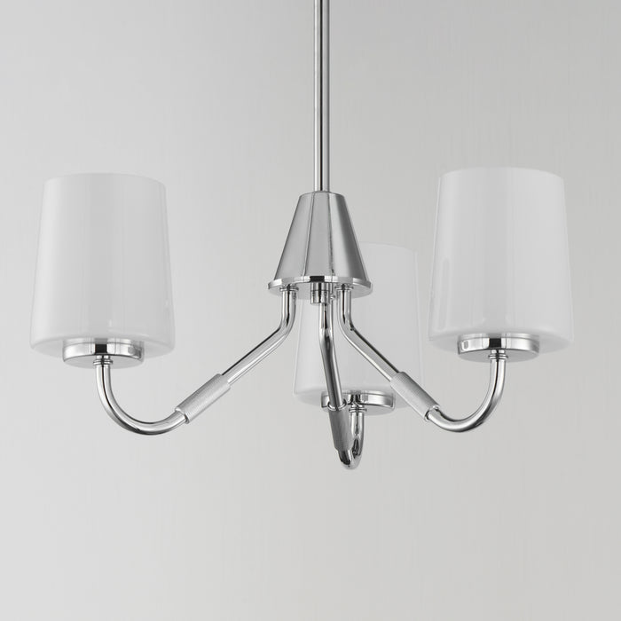 Maxim Durham 3-Light Chandelier Model: 12695WTPC