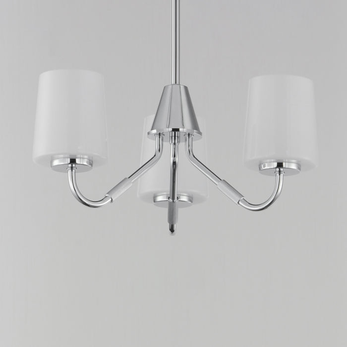 Maxim Durham 3-Light Chandelier Model: 12695WTPC