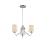 Maxim Durham 3-Light Chandelier Model: 12695WTPC