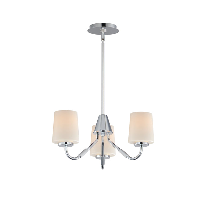 Maxim Durham 3-Light Chandelier Model: 12695WTPC