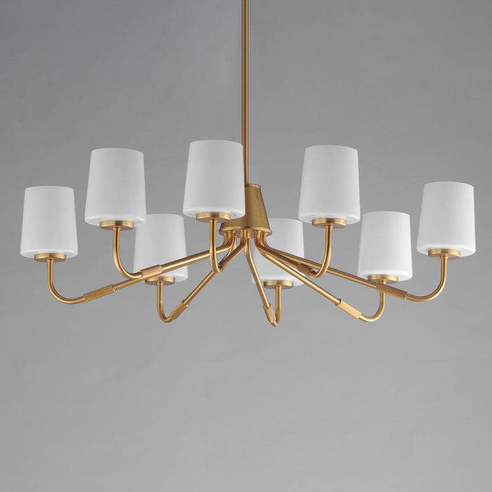 Maxim Durham 8-Light Chandelier Model: 12698WTNAB