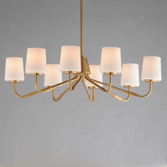 Maxim Durham 8-Light Chandelier Model: 12698WTNAB