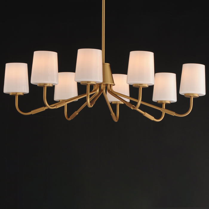 Maxim Durham 8-Light Chandelier Model: 12698WTNAB