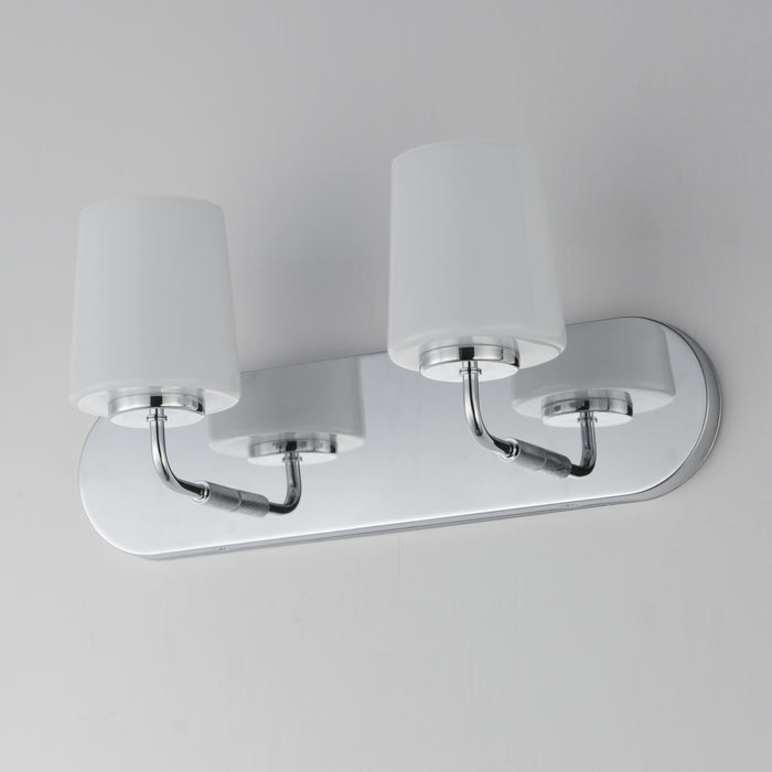 Maxim Durham 2-Light Strip Bath Vanity Model: 12892WTPC