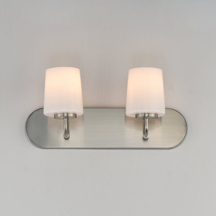 Maxim Durham 2-Light Strip Bath Vanity Model: 12892WTSN